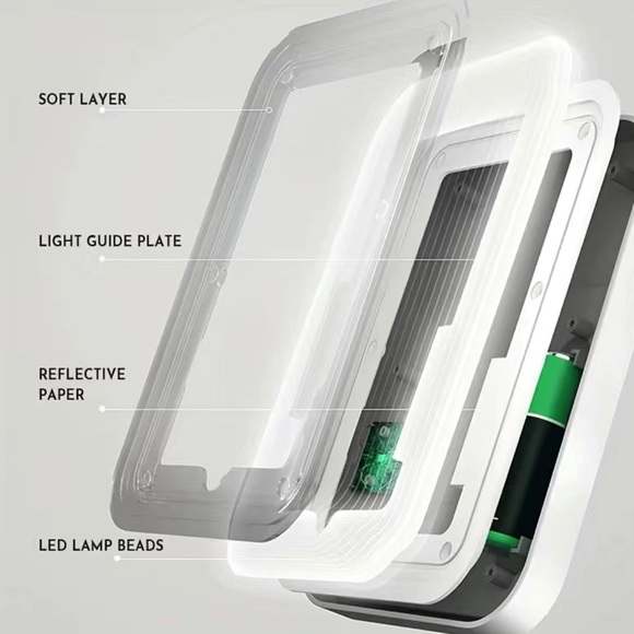 Makeup Mirror Touch Screen Portable - Picture 3 of 4